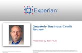 Experian Quarterly Business Credit Review Q2 2013