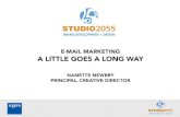 E-Marketing: A Little Goes a Long Way