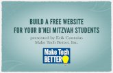 MTB - How to create a Bar or Bat Mitzvah Wiki for Free