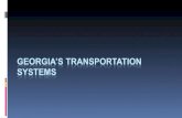 Georgia's Transportation Systems