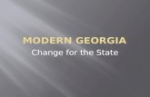 Modern Georgia Power Point