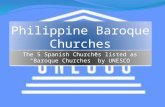 The Baroque Churches of the Philippines