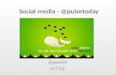 Pulse social media pres - July 2012