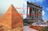 Math & Science of Ancient Greece and Egypt