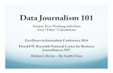 Data Journalism 101 - Part 2 by Michael J. Berens