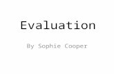 Evaluation of documentary Sophie Cooper
