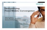 Rahul  Kulkarni - Demystifying Fixed Mobile Convergence - Interop Mumbai 2009