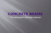 Concrete beam