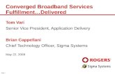 Converged Broadband Services Fulfillment-Delivered