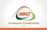 ISC Marketing - Event Credentials 2012