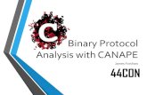 44CON 2014 - Binary Protocol Analysis with CANAPE, James Forshaw