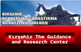 Guidance and Research Centre:REHBERLİK VE ARAŞTIRMA MERKEZ