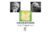 12th Plan Hackathon Inauguration - 06 April 2013
