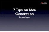 7 Tips for Idea Generation for Start-ups
