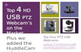 Top Four PTZ USB Webcam Review