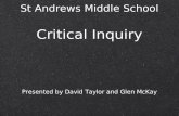 Writing Critical Inquiry   David Taylor