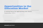 Opportunities in the Education Market
