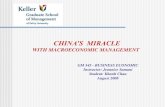 China’s Economic Miracle Under A Macro Economic View