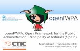 openFWPA: Open Framework for the Public Administration (2009)