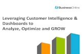 Leveraging Customer Intelligence and Dashboards to Analyze, Optimize and Grow - Thad Kahlow - 2012 International BMA Conference