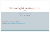 Basic silverlight animation