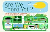 Are We There Yet?    Reconnecting America