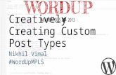 Creatively creating custom post types!