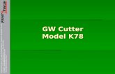 Gw K78 Ch Guillotine Cutter
