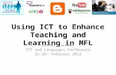 E hardman using ict in mfl to enhance t&l   2012