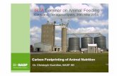 Sponsor Day on animal feeding: Carbon Footprinting of Animal Nutrition