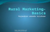 Rural Marketing, Basics