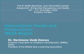 Narimane Hadj-Hamou, International Trends and Perspectives