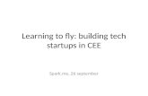 Learning to fly: building tech startups in CEE - Bogdan Iordache