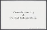 about crowdsourcing & patent information