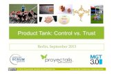 Berlin Product Tank: control vs trust of the Product Owner