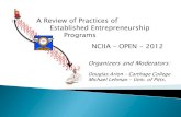 Open2012 review-practices-entrepreneurship-programs