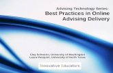 Best Practices in Online Academic Advising Delivery