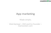 Alok Kejriwal on App Marketing at ad:tech Bangalore-