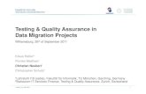 Industry - Testing & Quality Assurance in Data Migration Projects