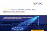 2012 EU Business Position Paper