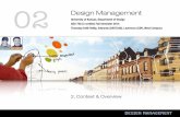 Design Management 2: Overview & Context