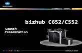 Bizhub C652 C552 Marketing Presentation V2