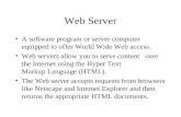 Web servers – features, installation and configuration