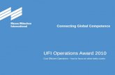 UFI Operations Award 2010 - Messe Munchen