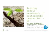 Paula Vandergert - Raising awareness in sustainable renovation - UK experiences