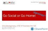 Go Social or Go Home! 3 Things You Should Know About How Yammer + SharePoint Can Kickstart Employee Productivity