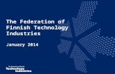 Finnish technology industry: Statistics Jan 2014