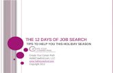 The 12 Days of Job Search