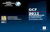 Chad Evans, GCF2012 presentation