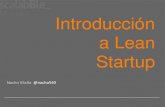 Introduccion a lean startup